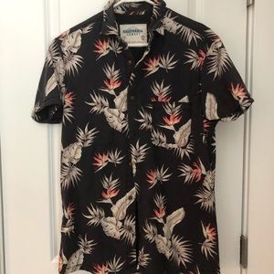 Floral short sleeve shirt